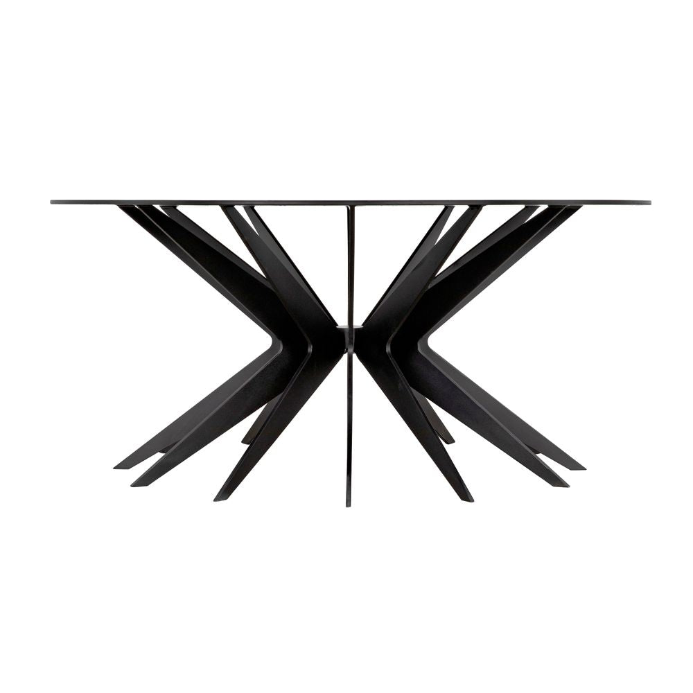 Spider Coffee Table, Black Metal by NOIR