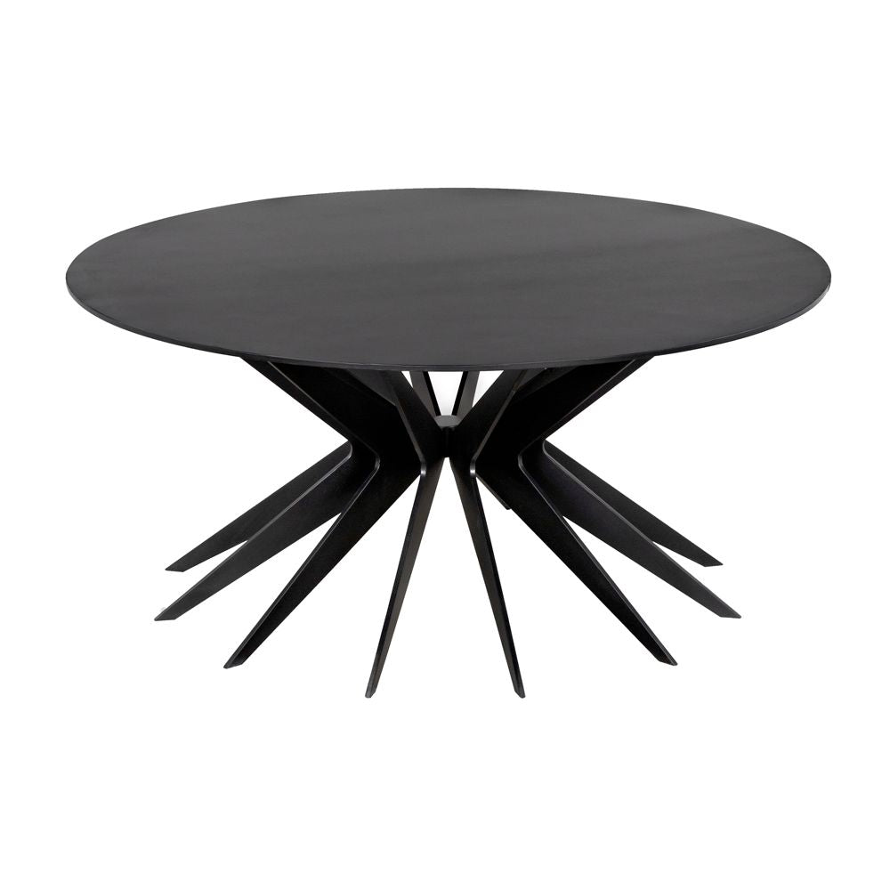 Spider Coffee Table, Black Metal by NOIR