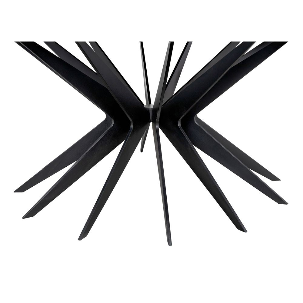 Spider Coffee Table, Black Metal by NOIR