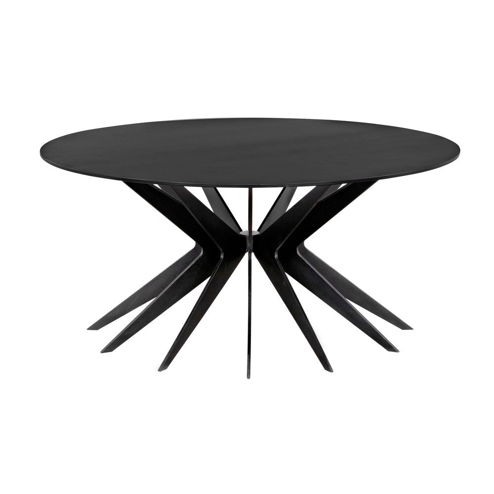 Spider Coffee Table, Black Metal by NOIR