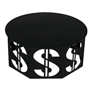 Dollar Coffee Table, Black Iron by NOIR