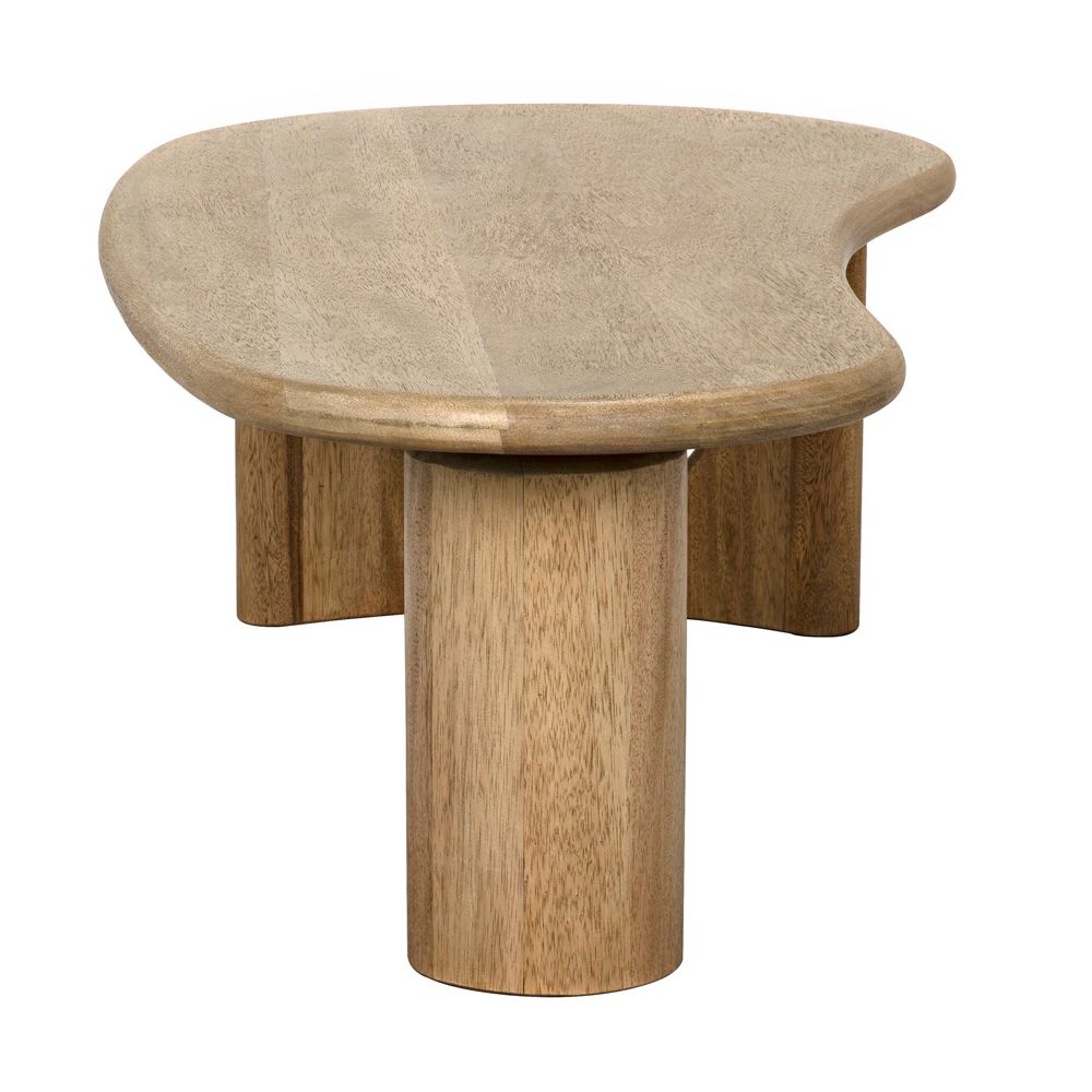 Harvey Coffee Table, Washed Walnut by NOIR