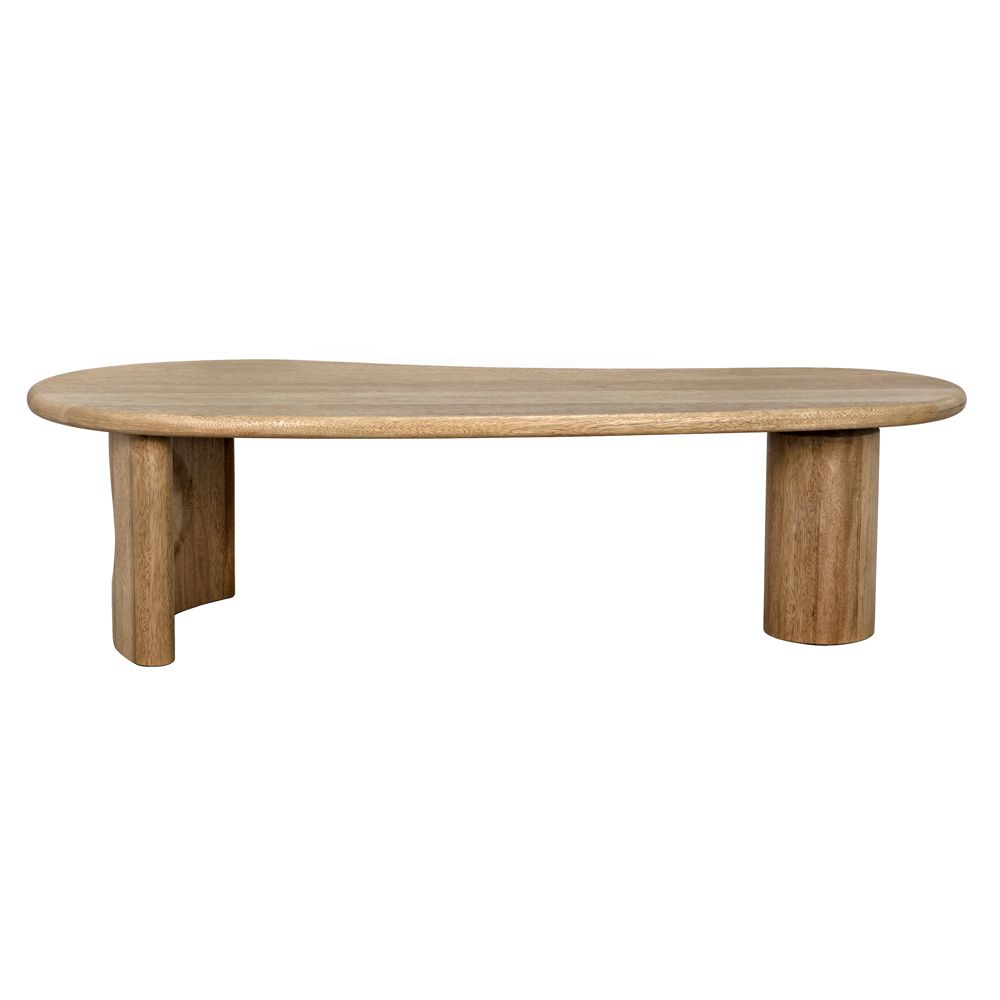 Harvey Coffee Table, Washed Walnut by NOIR
