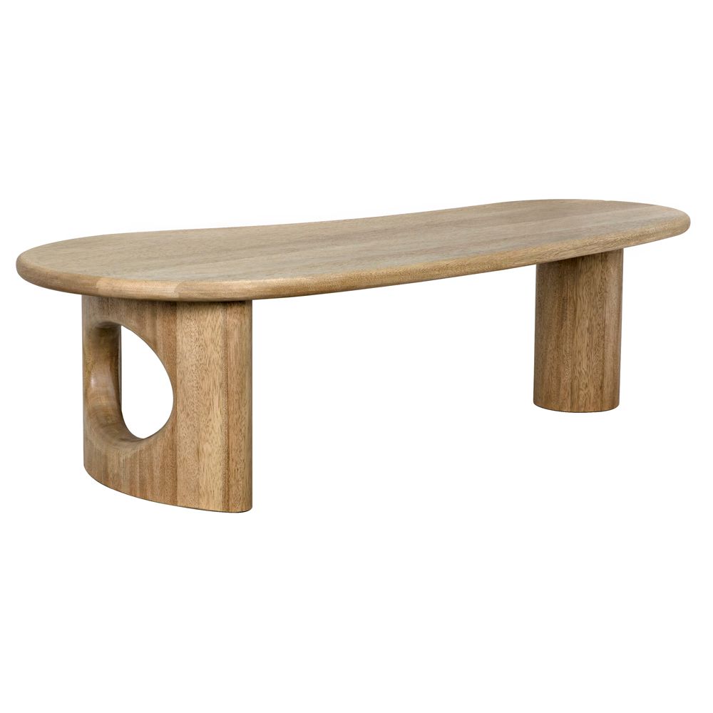 Harvey Coffee Table, Washed Walnut by NOIR