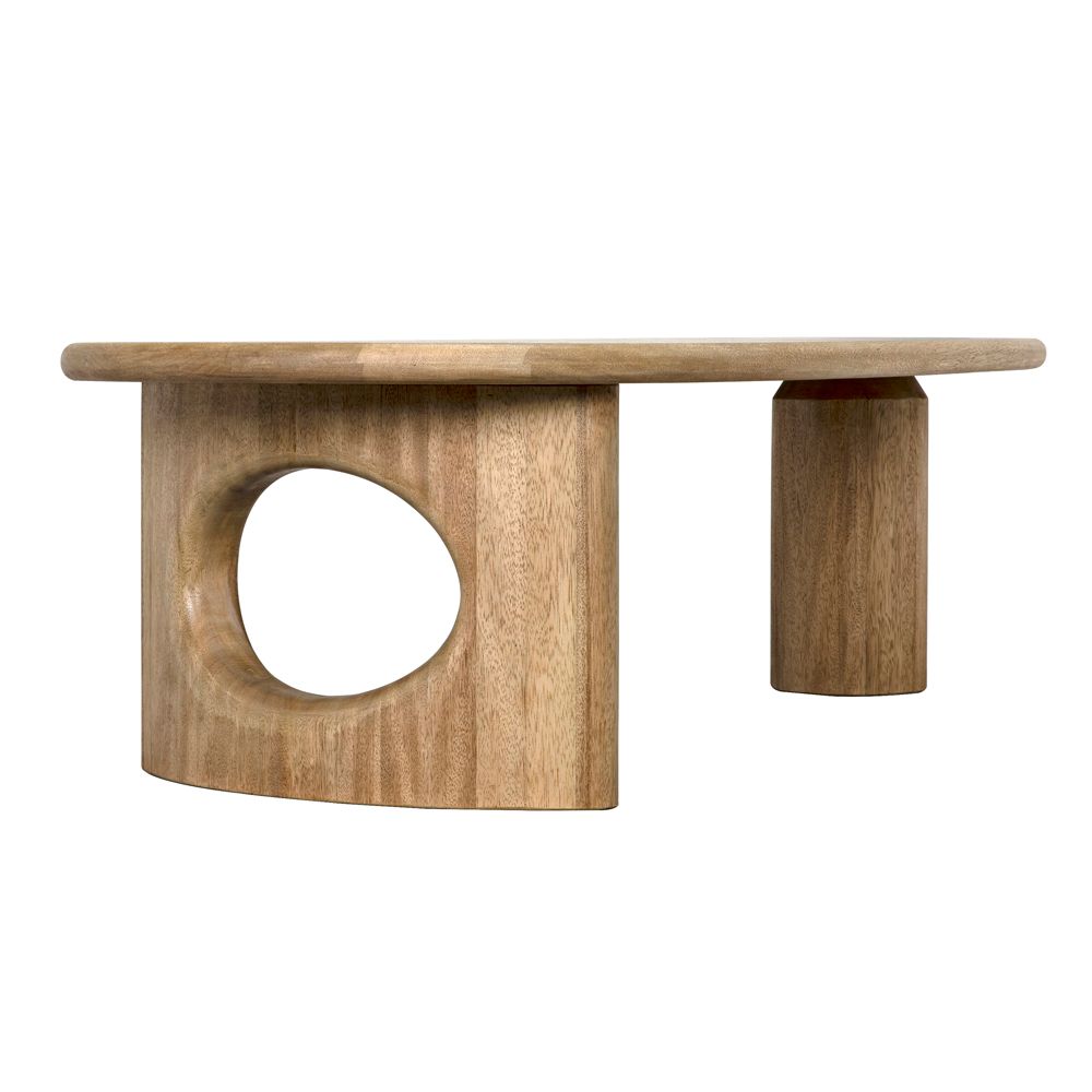Harvey Coffee Table, Washed Walnut by NOIR