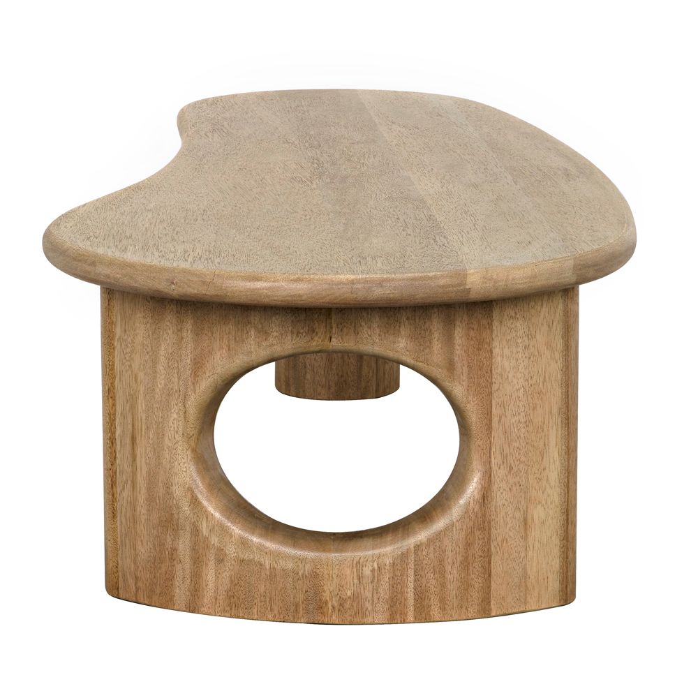 Harvey Coffee Table, Washed Walnut by NOIR