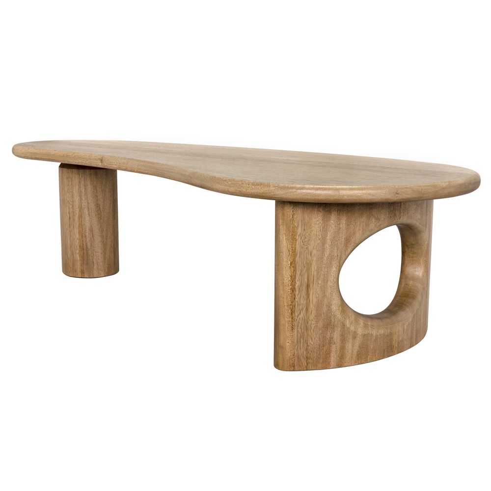Harvey Coffee Table, Washed Walnut by NOIR