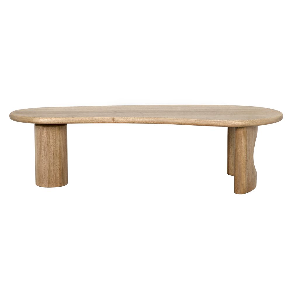 Harvey Coffee Table, Washed Walnut by NOIR