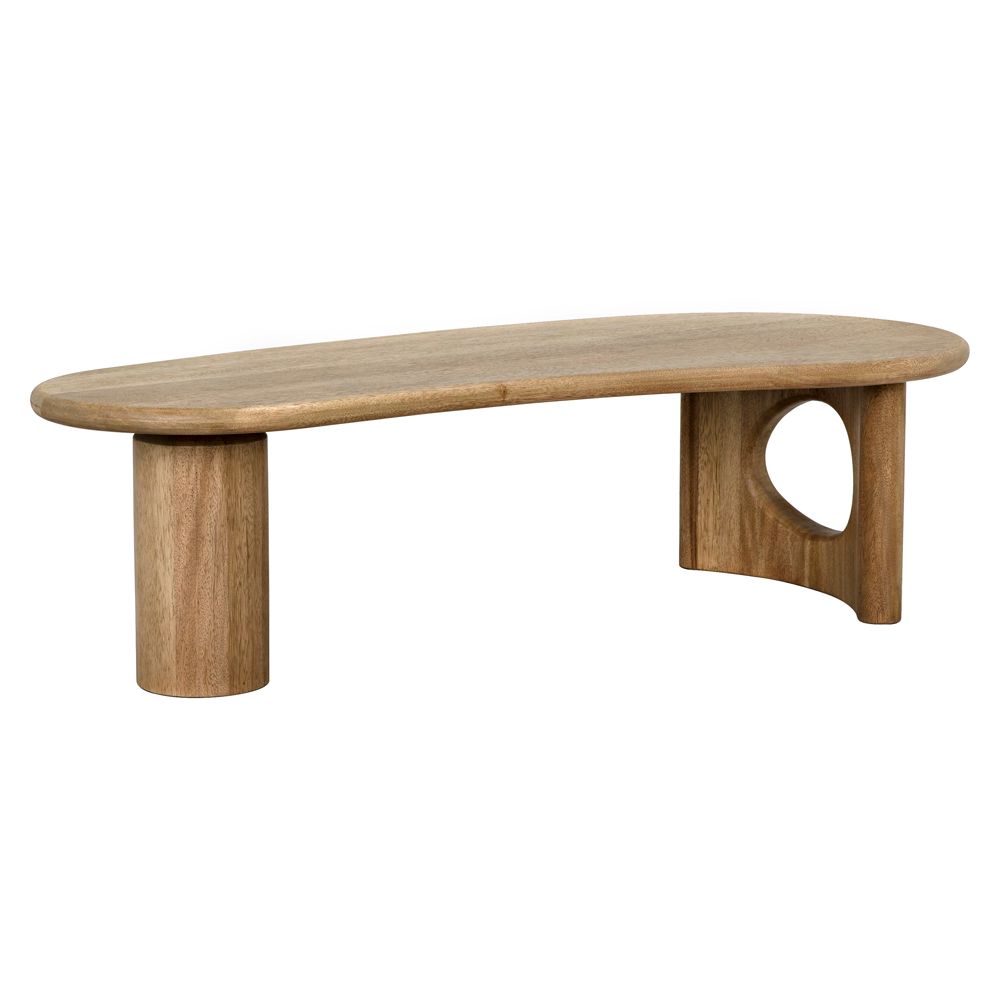 Harvey Coffee Table, Washed Walnut by NOIR