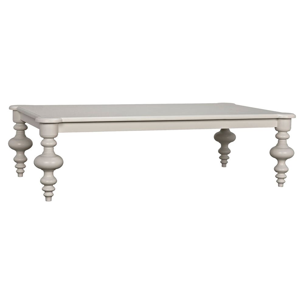 Graff Coffee Table, Solid White by NOIR