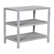 2 Shelf Side Table, White Wash by NOIR