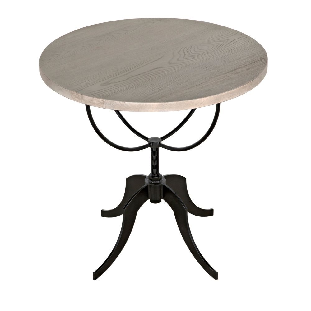 Wine Table with Adjustable Base by NOIR