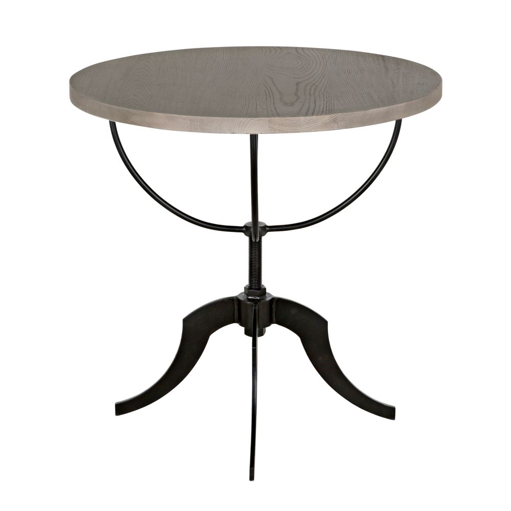 Wine Table with Adjustable Base by NOIR