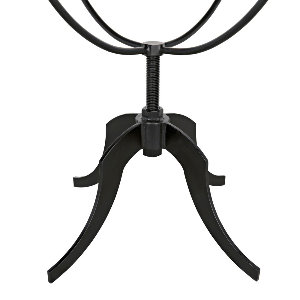 Wine Table with Adjustable Base by NOIR