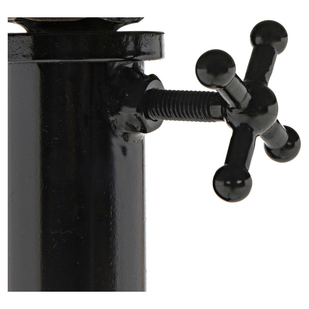 Kaldera Side Table, Black Iron by NOIR