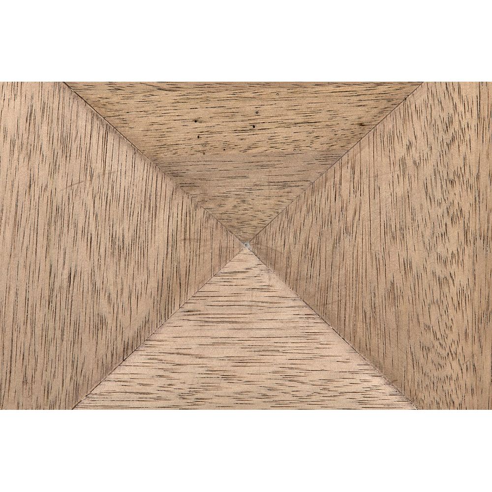 Ariana Side Table, Washed Walnut by NOIR