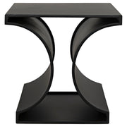 Alec Side Table, Black Iron by NOIR