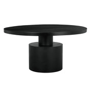 Marlow Dining Table, Black Iron by NOIR