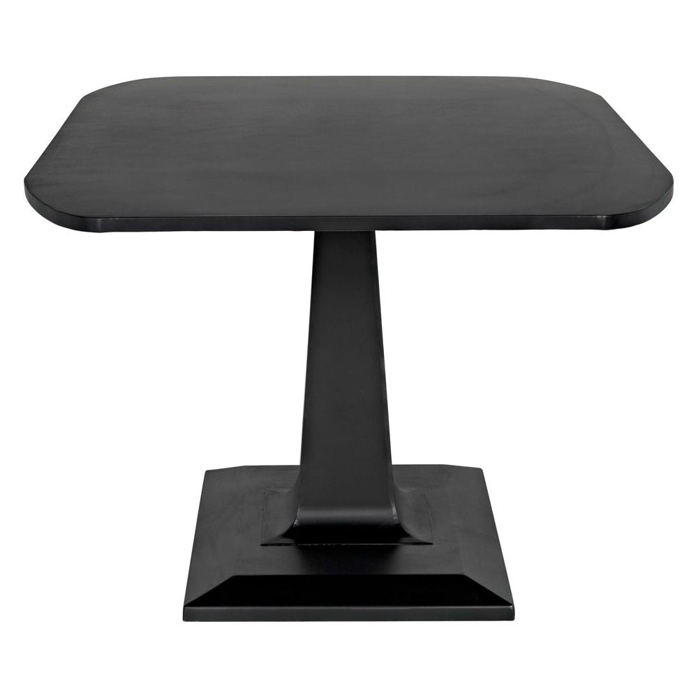 Amboss Dining Table, Black Iron by NOIR