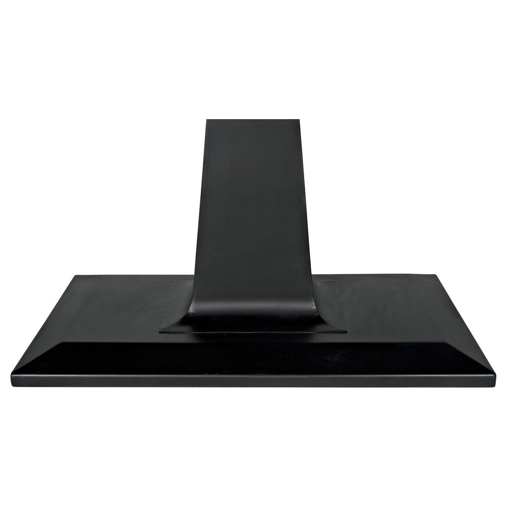 Amboss Dining Table, Black Iron by NOIR