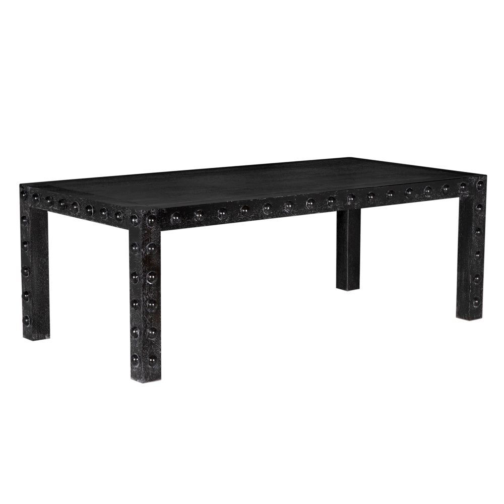 Didier Dining Table, Black Walnut by NOIR