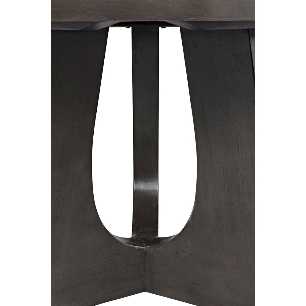 Nobuko Dining Table, 48" Diameter, Pale by NOIR