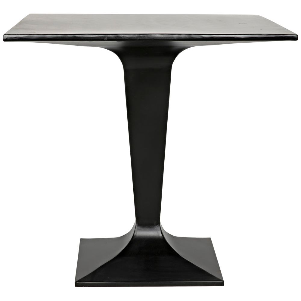 Anoil Bistro Table, Black Iron by NOIR