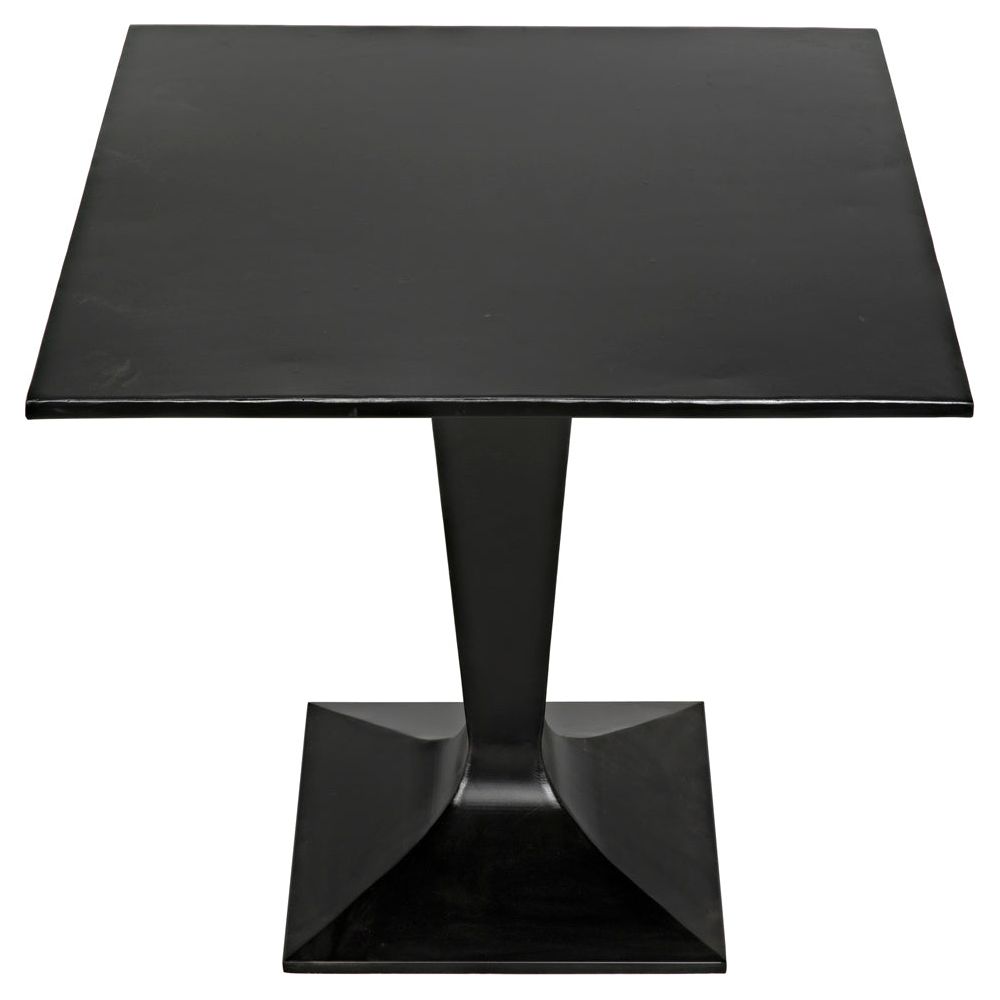 Anoil Bistro Table, Black Iron by NOIR