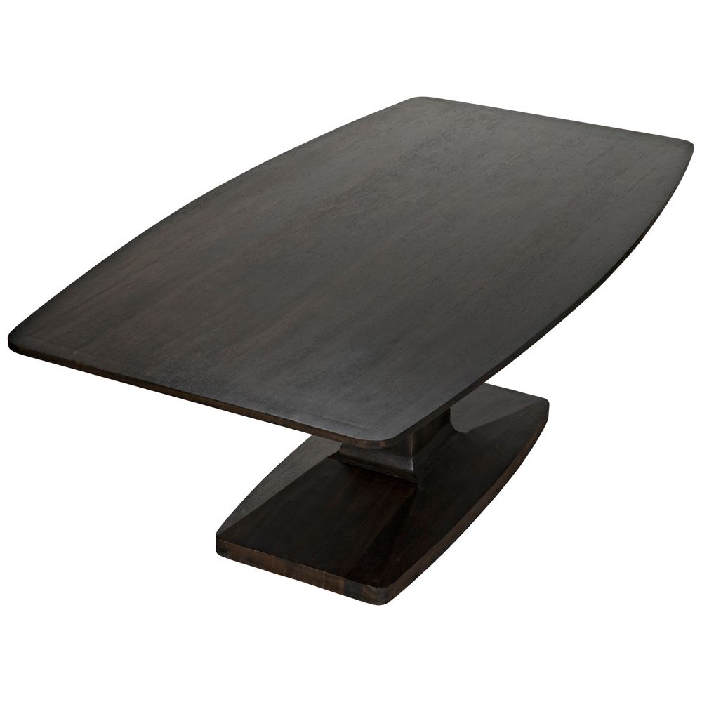 Travis Table, Ebony Walnut by NOIR