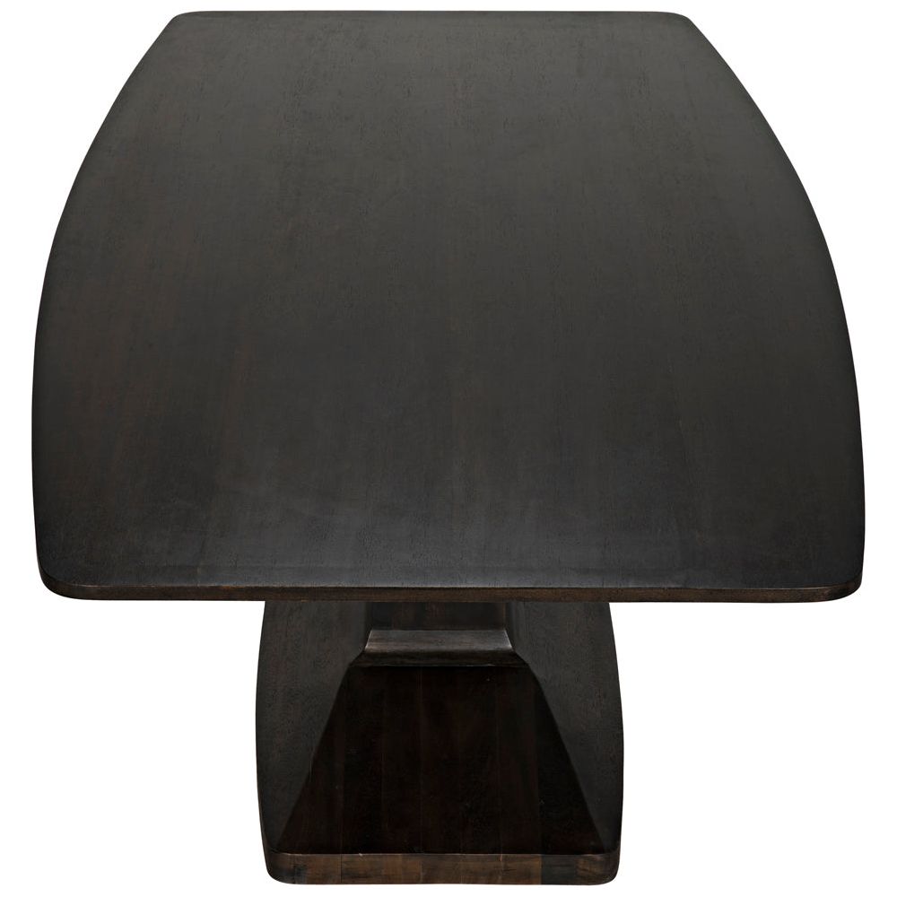 Travis Table, Ebony Walnut by NOIR
