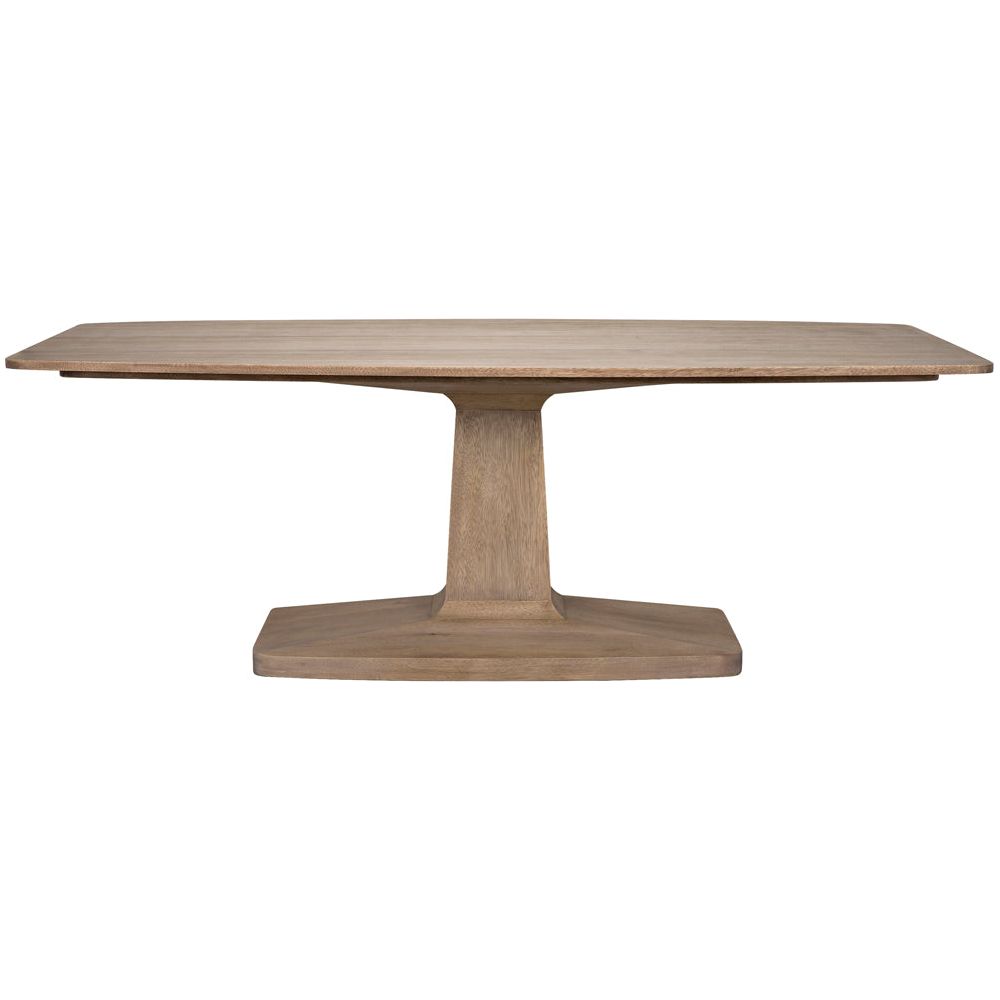 Travis Table, Washed Walnut by NOIR