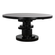 Hugo Dining Table, Hand Rubbed Black by NOIR