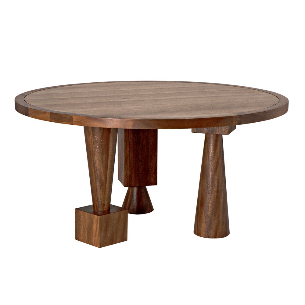 Hybrid Table, Dark Walnut by NOIR