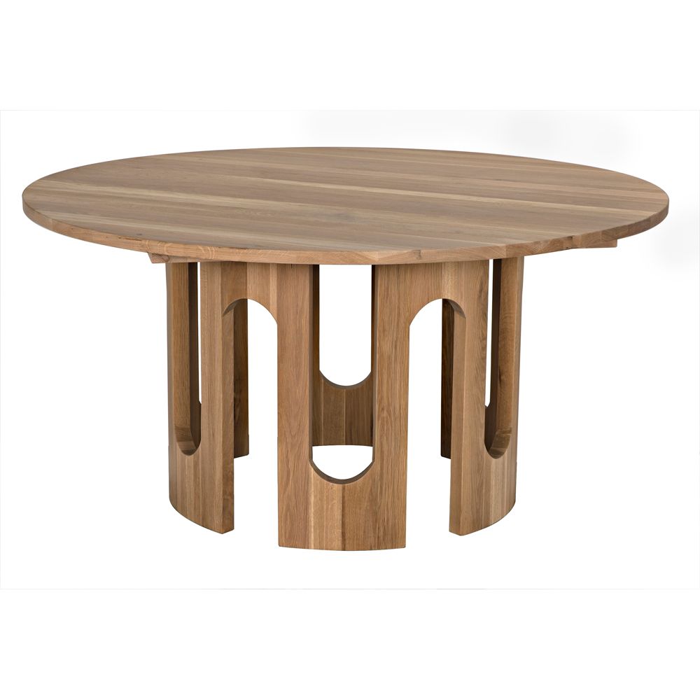 Kirill Table, White Oak by NOIR