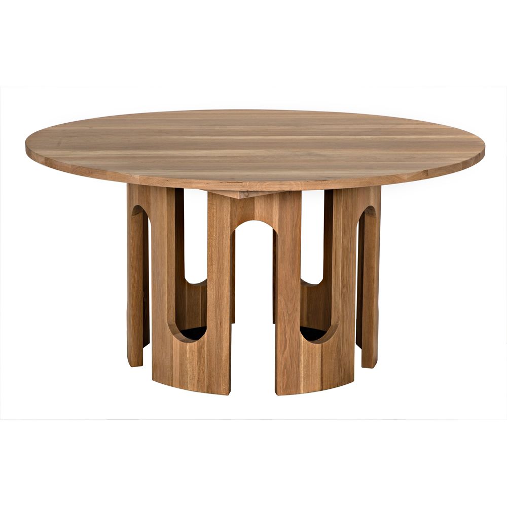 Kirill Table, White Oak by NOIR