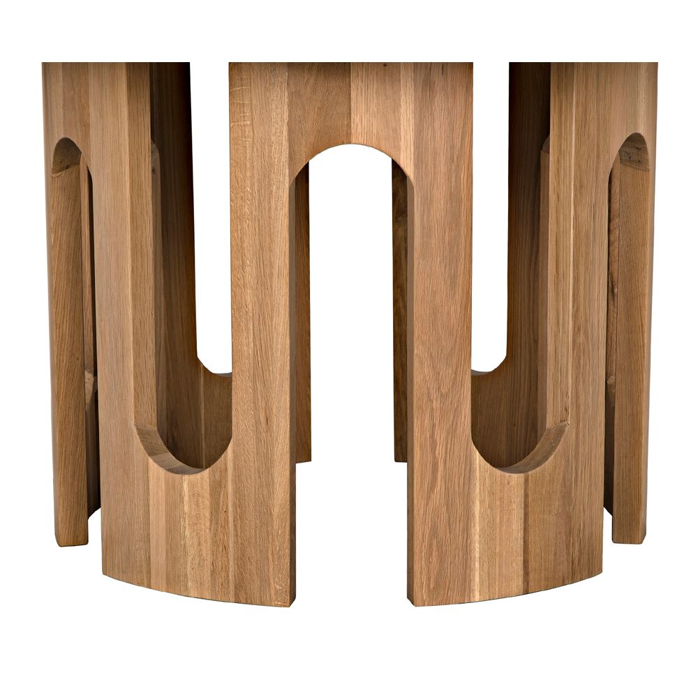 Kirill Table, White Oak by NOIR