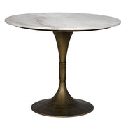 Jman Table 36", Aged Brass Finish by NOIR