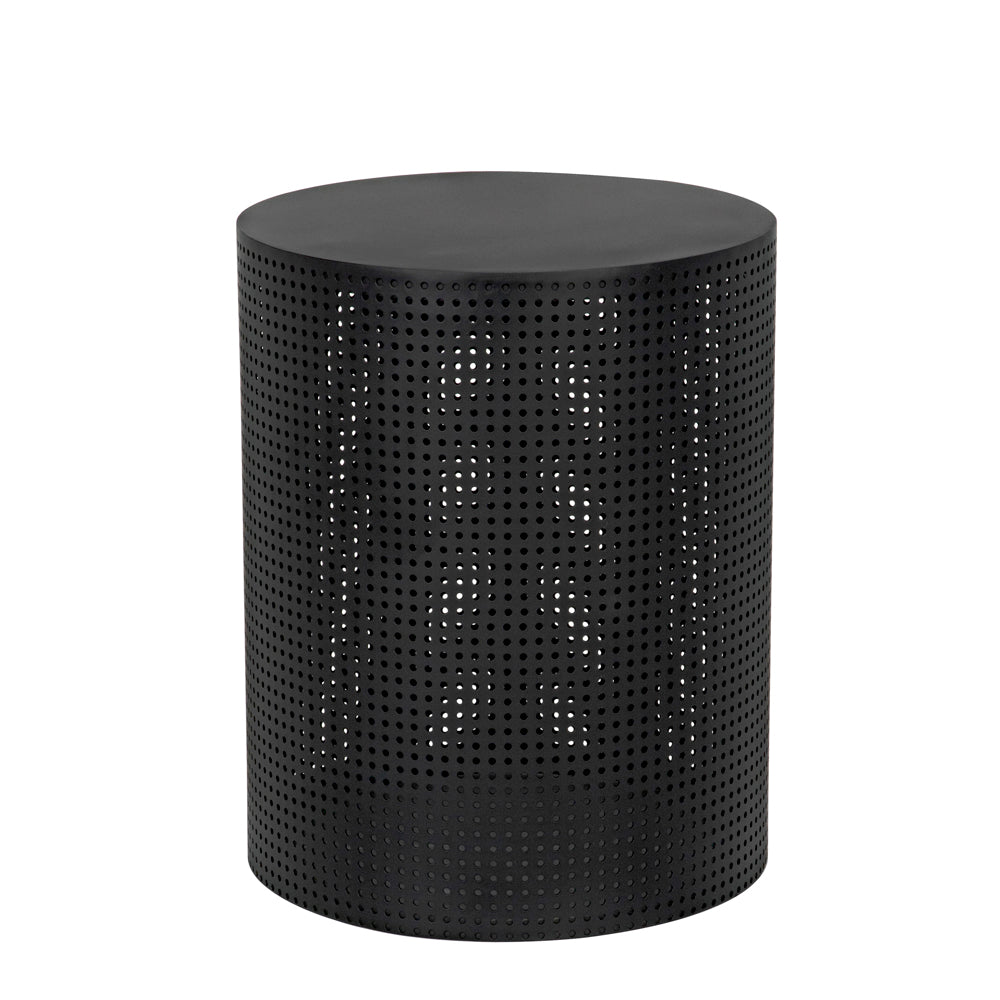 Dixon Side Table, Small, Black Iron by NOIR