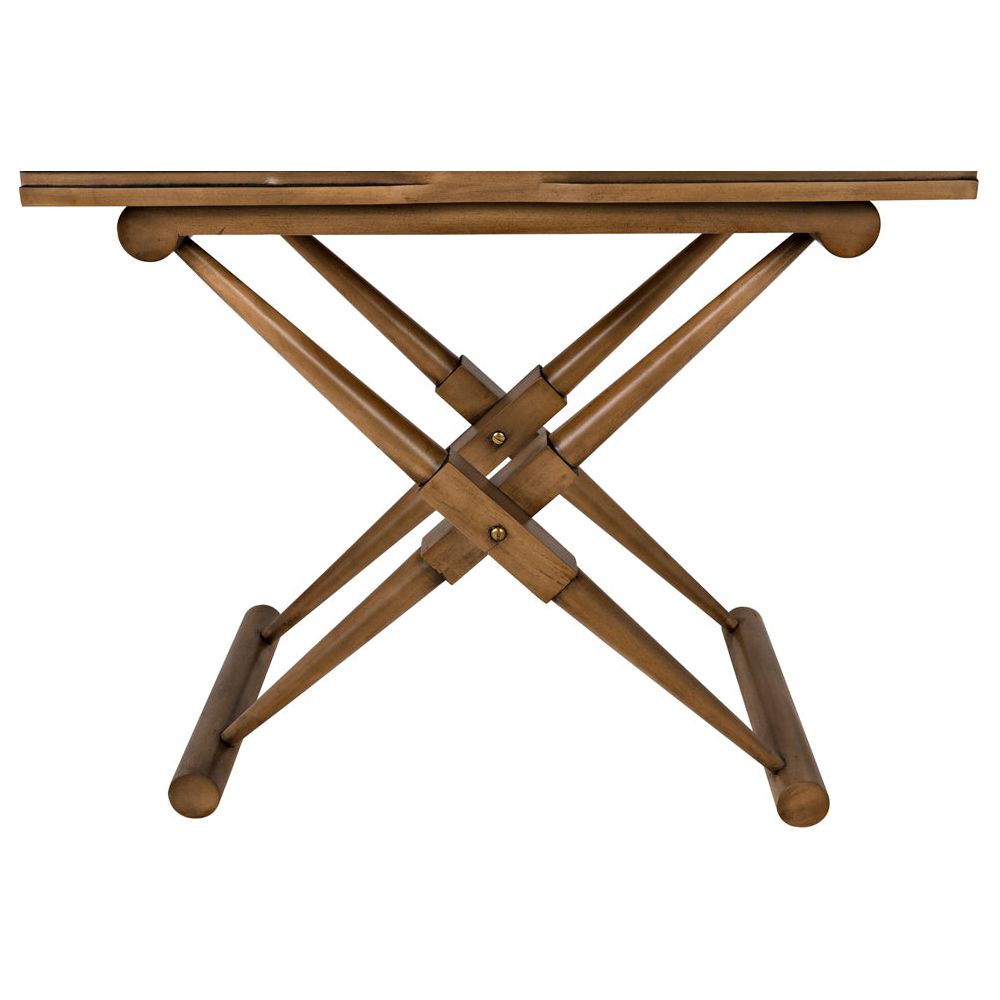 Zanta Side Table, Saddle Brown by NOIR