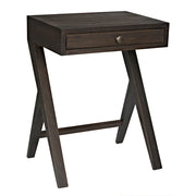 Peter Side Table, Ebony Walnut by NOIR