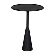 Hiro Side Table, Black Iron by NOIR