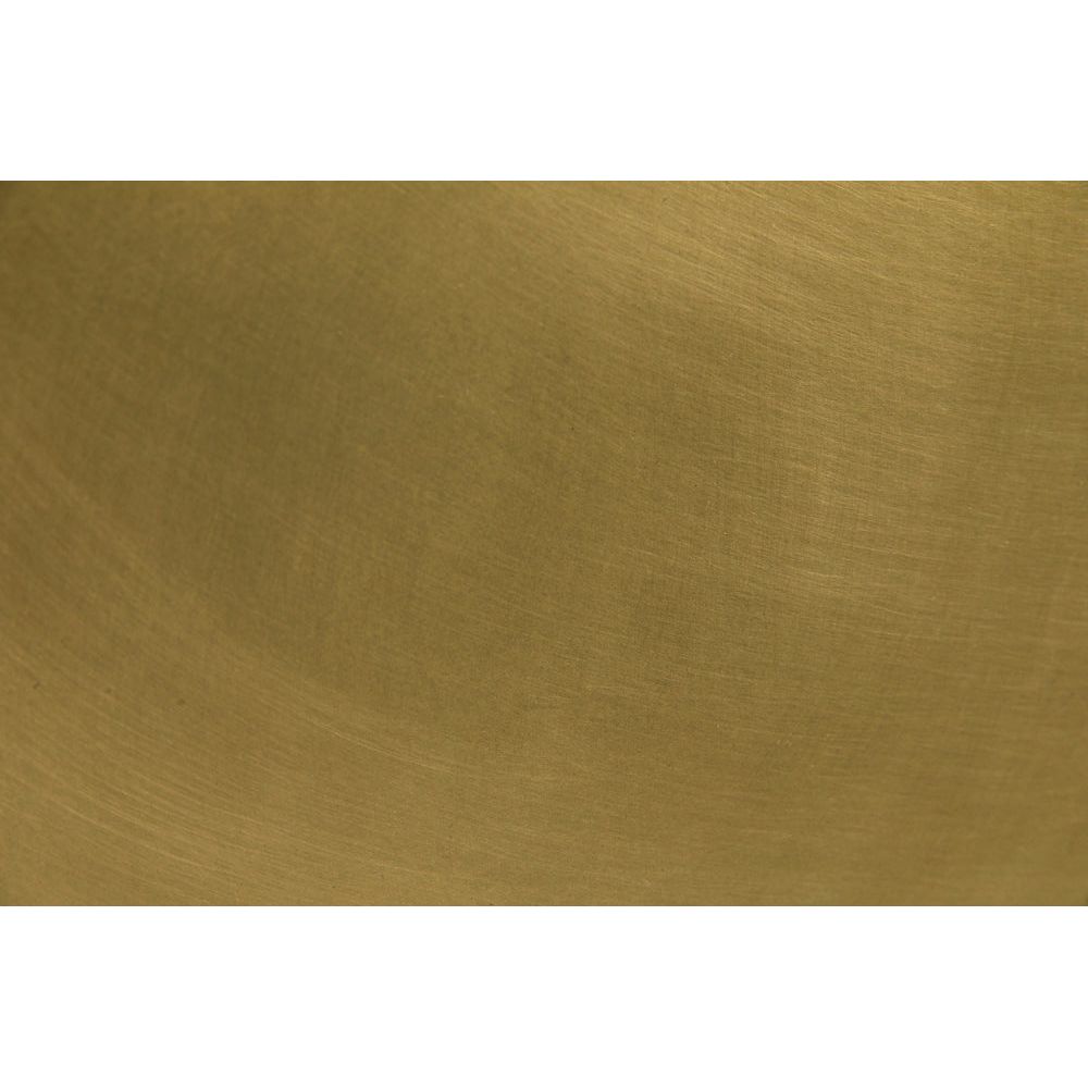 Hiro Side Table, Metal with Brass Finish by NOIR