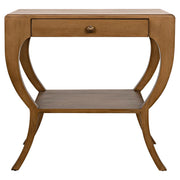 Maude Side Table, Saddle Brown by NOIR