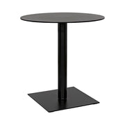 Mies Side Table, Black Iron by NOIR