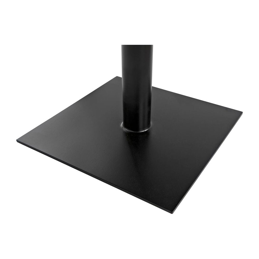 Mies Side Table, Black Iron by NOIR