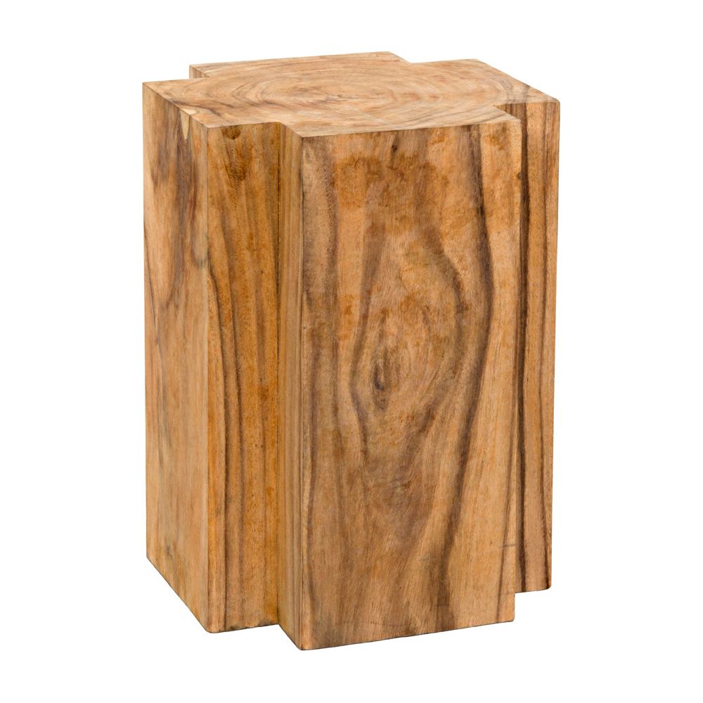 Haru Side Table, Teak by NOIR