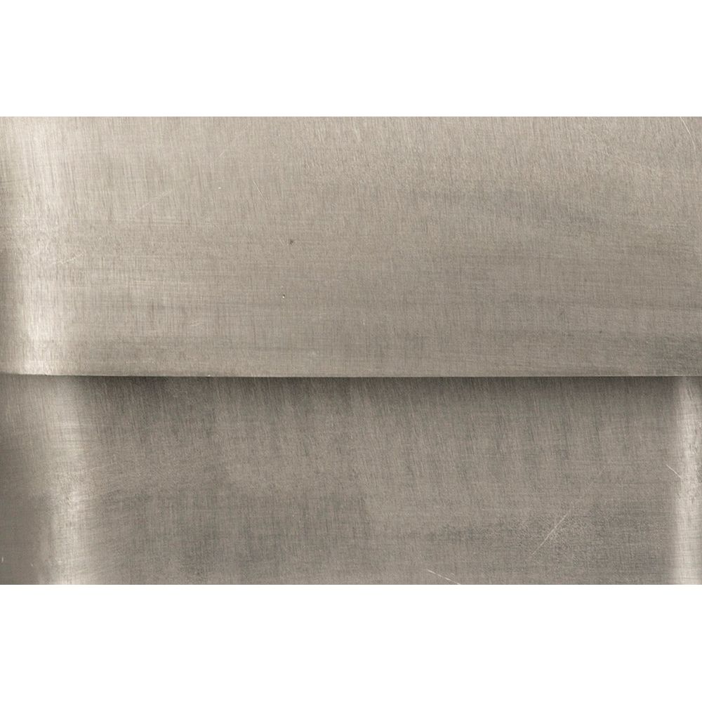 Cyrus Side Table, Antique Silver Finish by NOIR