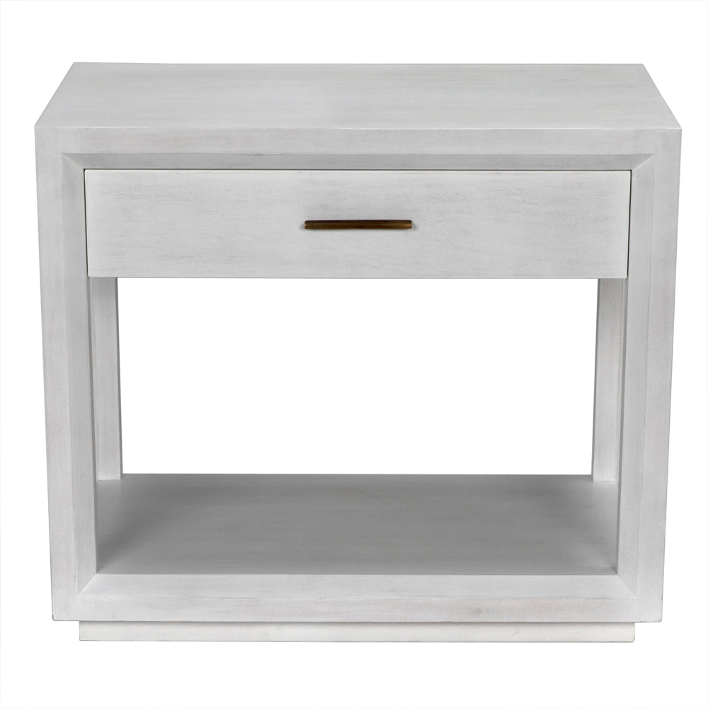 Antony Side Table, White Wash by NOIR