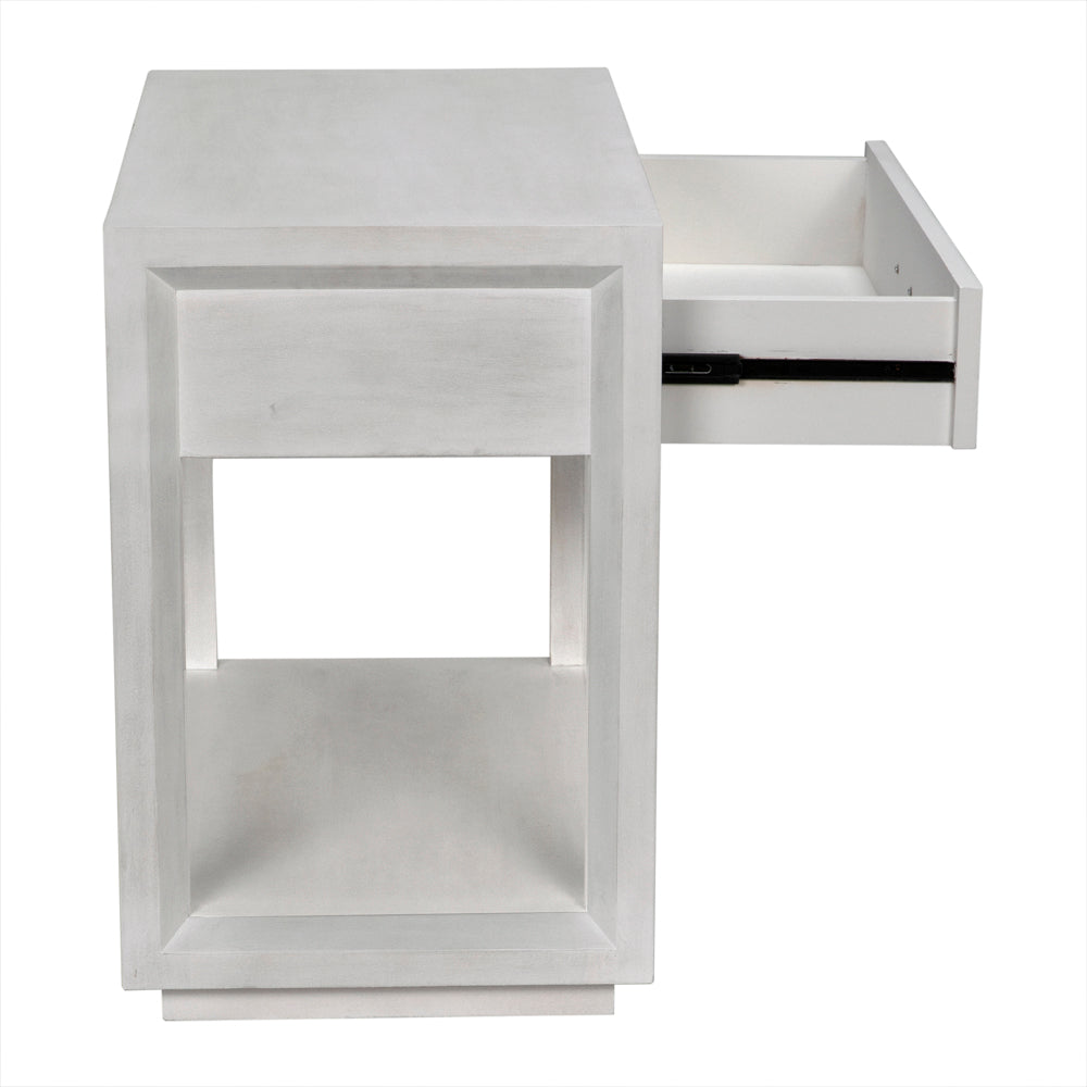 Antony Side Table, White Wash by NOIR