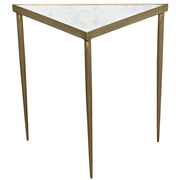 Comet Triangle Side Table by NOIR